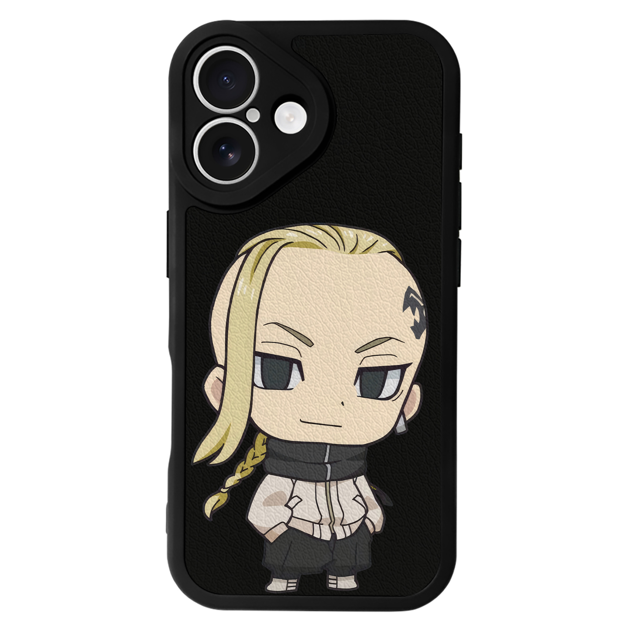 （画像用） 東京リベンジャーズ Tokyo Revengers 【iPhone 16シリーズ対応】シリコンスマホケース（レザー調） 材質：シリコン
